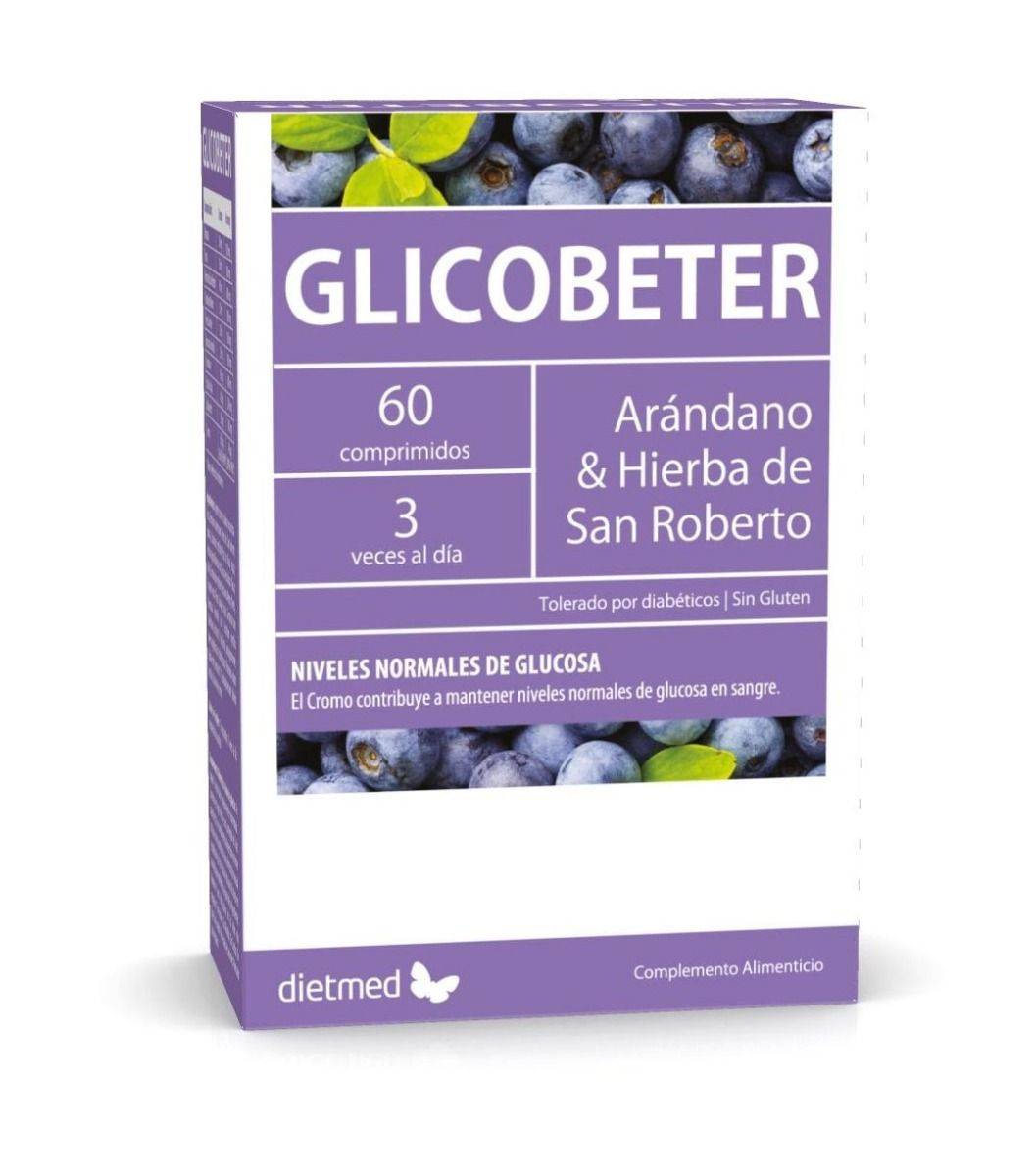 Glicobeter, regleaza glicemia - diabet, 60 tablete, Dietmed, Naturmil