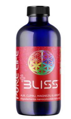 Aur, cupru, magneziu si argint Coloidal 35ppm, Bliss, 240ml - Agnes Itara