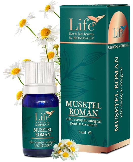 Ulei esential integral de Musetel Roman 5ml - Bionovativ