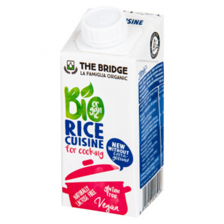Smantana din orez 200ml BIO - vegana - The Bridge