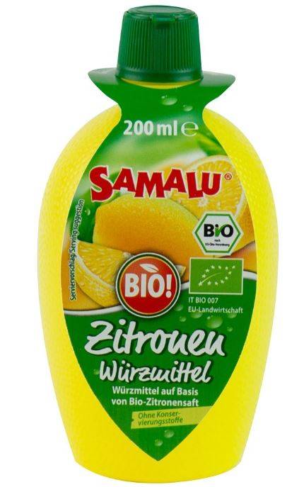 Suc de lamaie Eco-Bio 200ml - Samalu