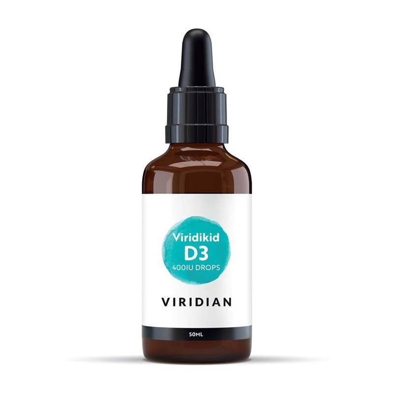 Viridikid D3 Picaturi 400UI, 30ml - Viridian