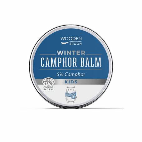 Balsam de iarna cu camfor 5% pentru copii, eco-bio, 60ml, Wooden Spoon