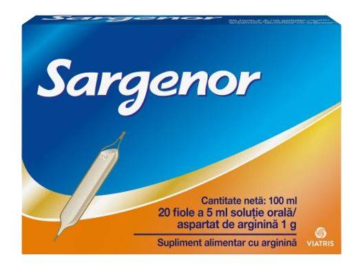 Sargenor 20 fiole x 5ml - Meda Pharma