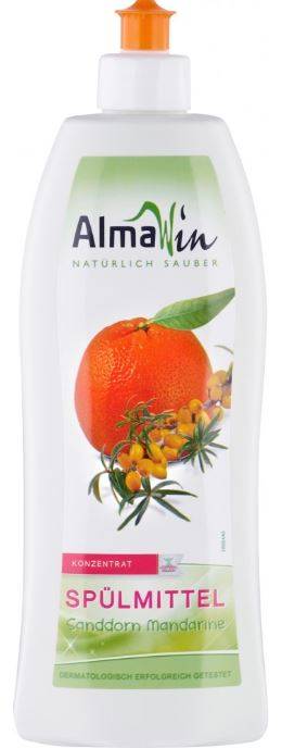 Detergent de vase concentrat cu catina si mandarine Eco-Bio 500ml - AlmaWin