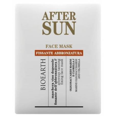 Masca servetel aftersun pentru fixarea bronzului - Bioearth