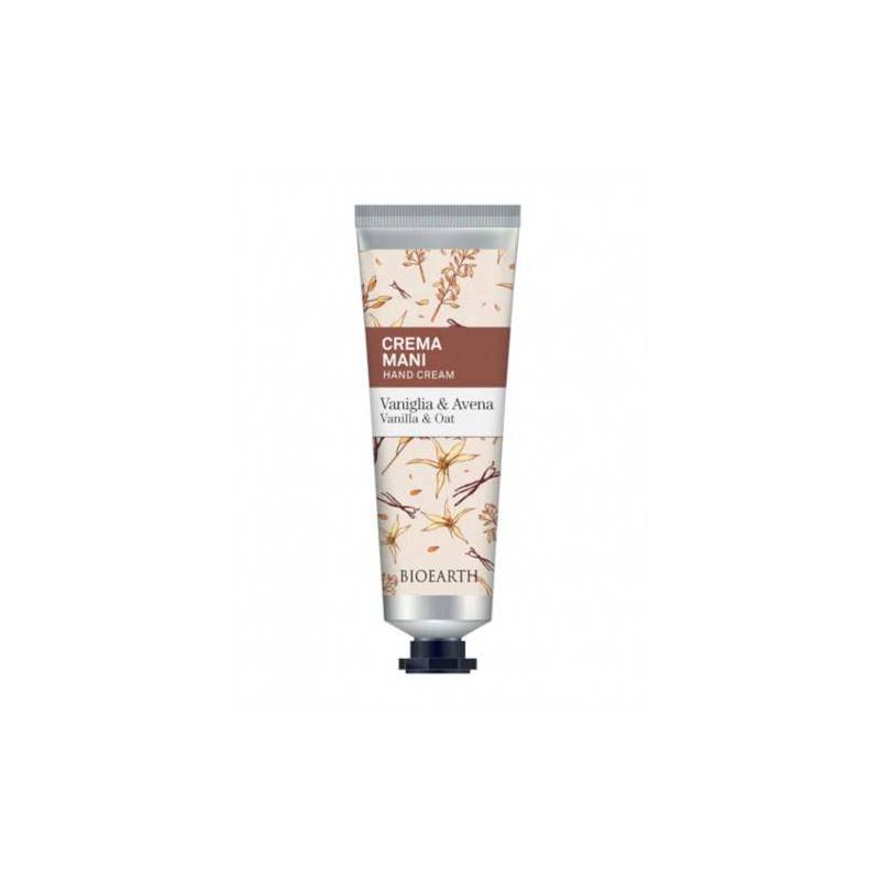 Crema de maini cu vanilie si ovaz, 30 ml, Family Bioearth