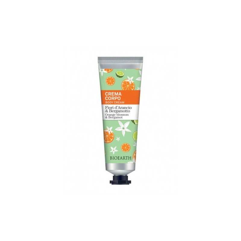 Crema de corp parfumata cu flori de portocal si bergamota, 75 ml,