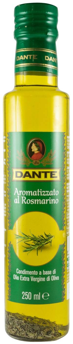 Ulei de masline extravirgin aromat cu rozmarin 250ml - Olio Dante