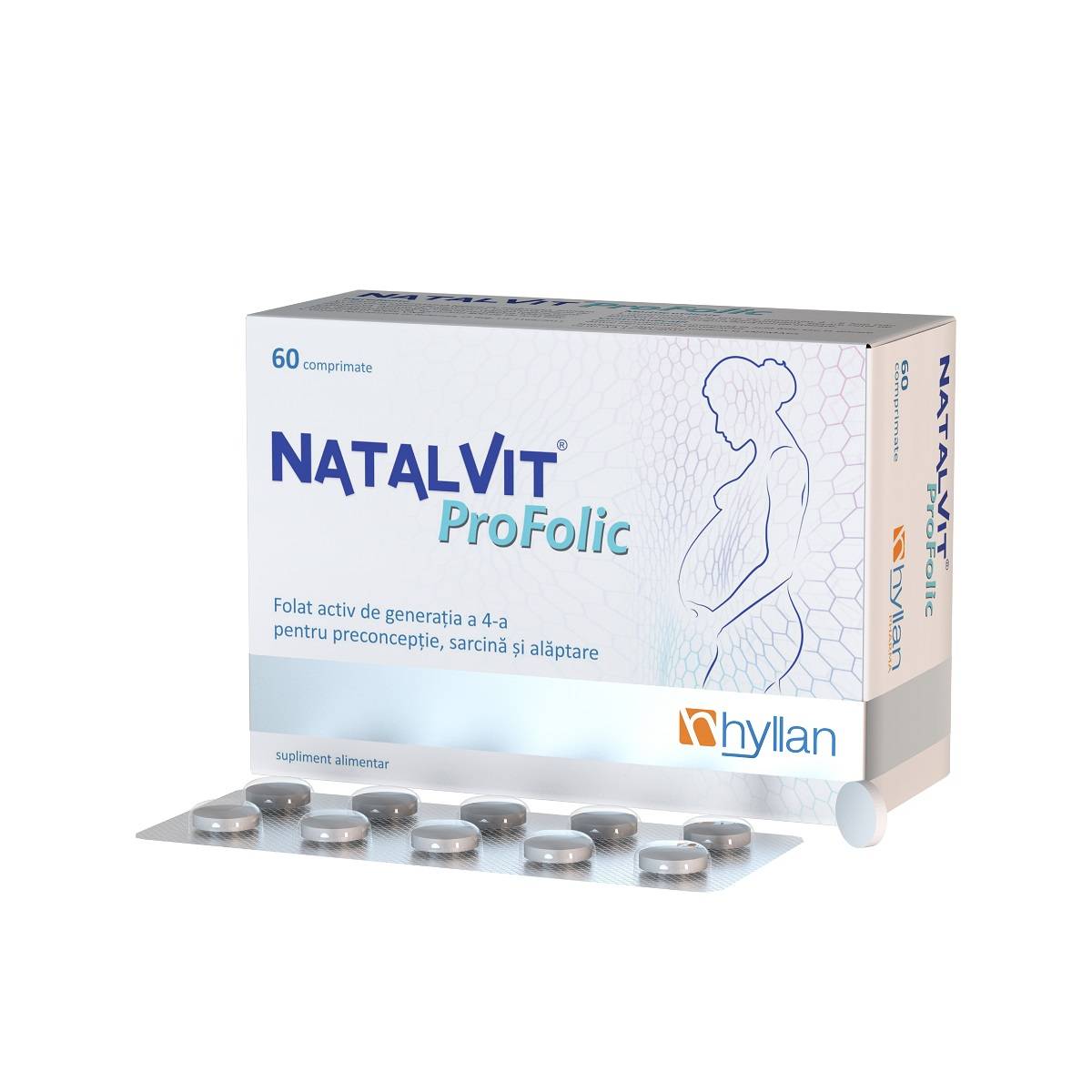 Natalvit Profolic, 60 comprimate, Hyllan