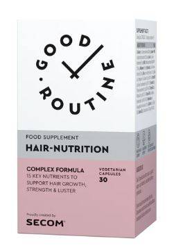 HAIR NUTRITION 30CPS VEGETALE - Sustine sanatatea parului si a unghiilor - SECOM