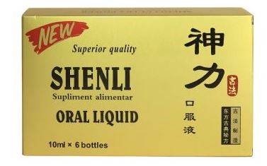 SHENLI POTENT 10ML, 6 FIOLE - Potenta - ORIENTAL HERBAL