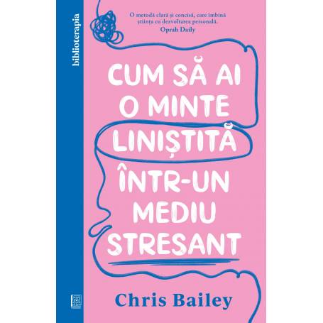 Cum sa ai o minte linistita intr-un mediu stresant, Chris Bailey - carte - Curtea Veche