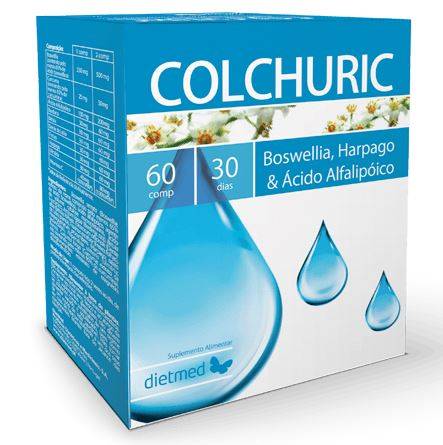 Colchuric - reduce acidul uric, indicat in guta, 60tb, Dietmed, Type Nature