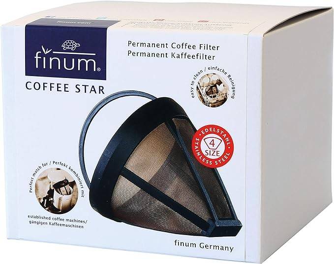Cofee Star, filtru din oțel inoxidabil micro-fine, dimensiunea 4 - Riensch&Held