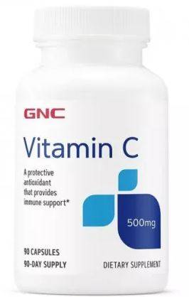 Vitamina C 500mg Cu Macese 90 tablete - GNC