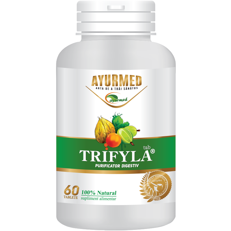 Trifyla - supliment ayurvedic digestie, tablete - Ayurmed 60 tablete