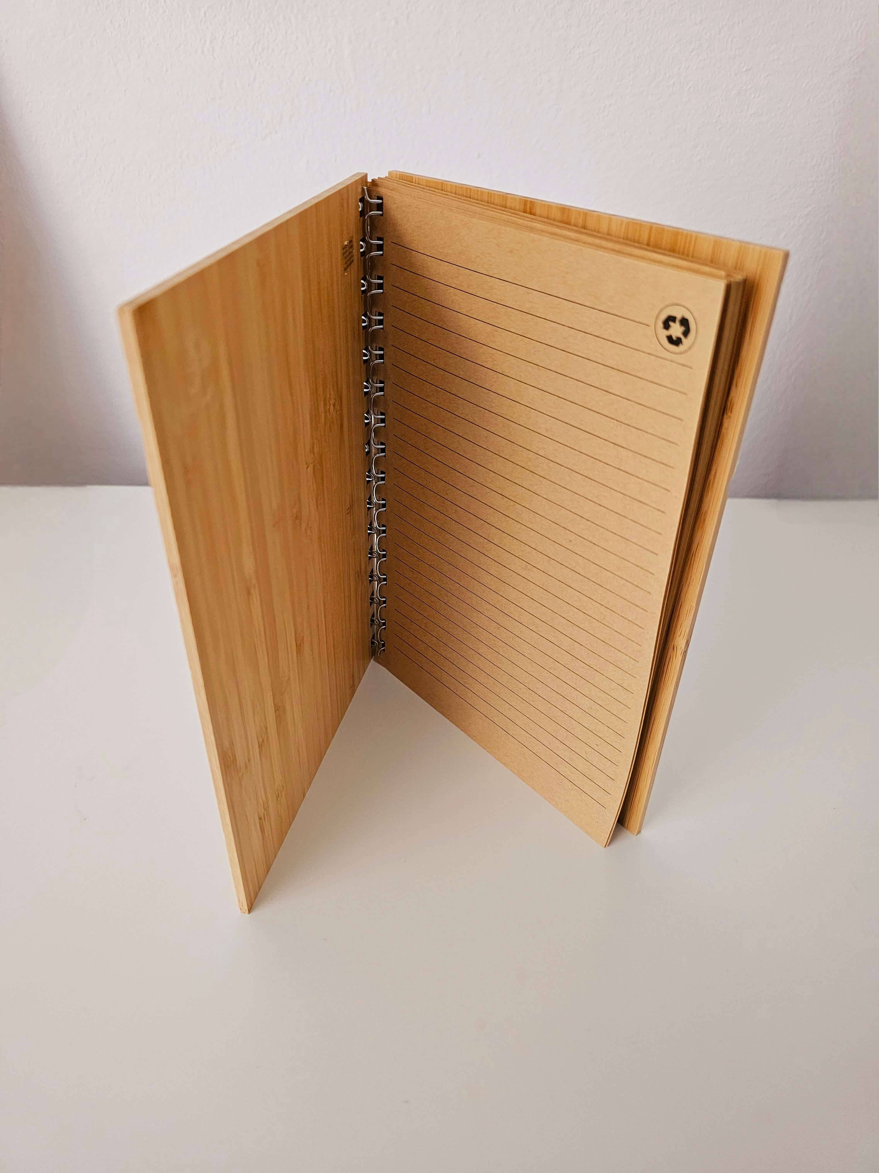 Carnet Notebook A5 bambus, imprimat - Minunea Naturii