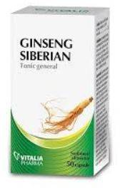 GINSENG SIBERIAN 50 Capsule - VITALIA PHARMA