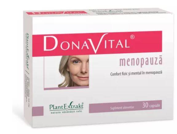 DONAVITAL MENOPAUZA 30 Capsule - PLANTEXTRAKT