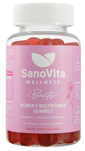 JELEURI MULTIVITAMINE PT FEMEI 60 Bucati - SANO VITA WELLNESS