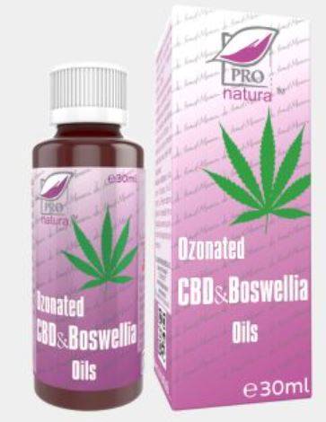 Ulei Ozonated CBD si Boswellia 30ml - Pro Natura