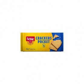 CRAKERS POCKET, biscuiti fara gluten, 50 g, Schar