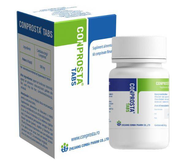 Conprosta TABS - imunitate, vitalitate si rezistenta organismului 60 comprimate - Natbio - 1 | YEO