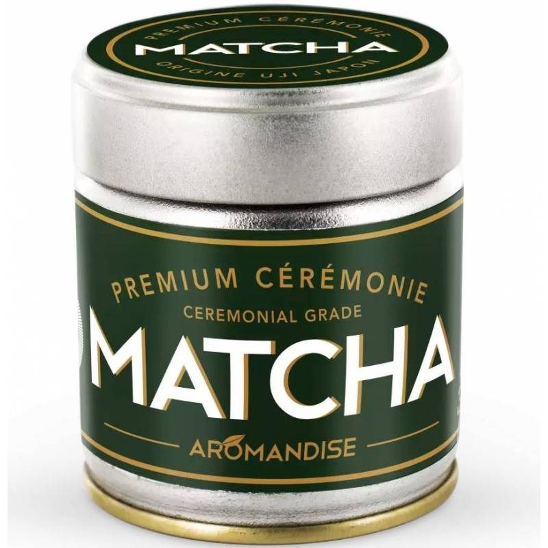 Ceai matcha premium grad ceremonial, eco-bio, 30g - Aromandise