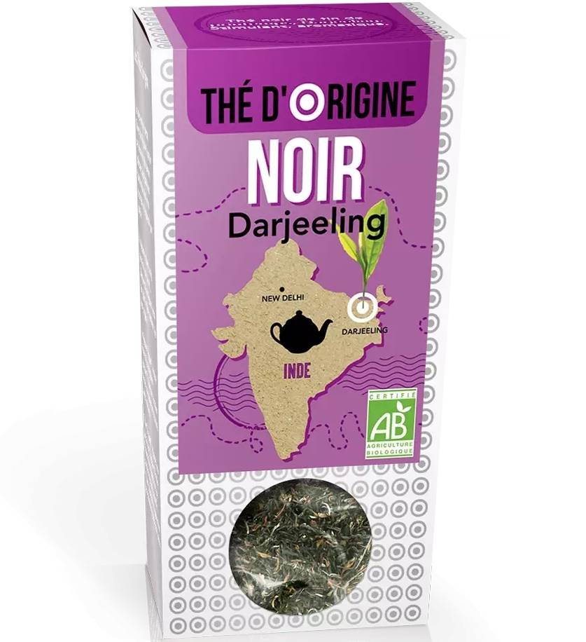 Ceai negru Darjeeling, eco-bio, 100g - Aromandise