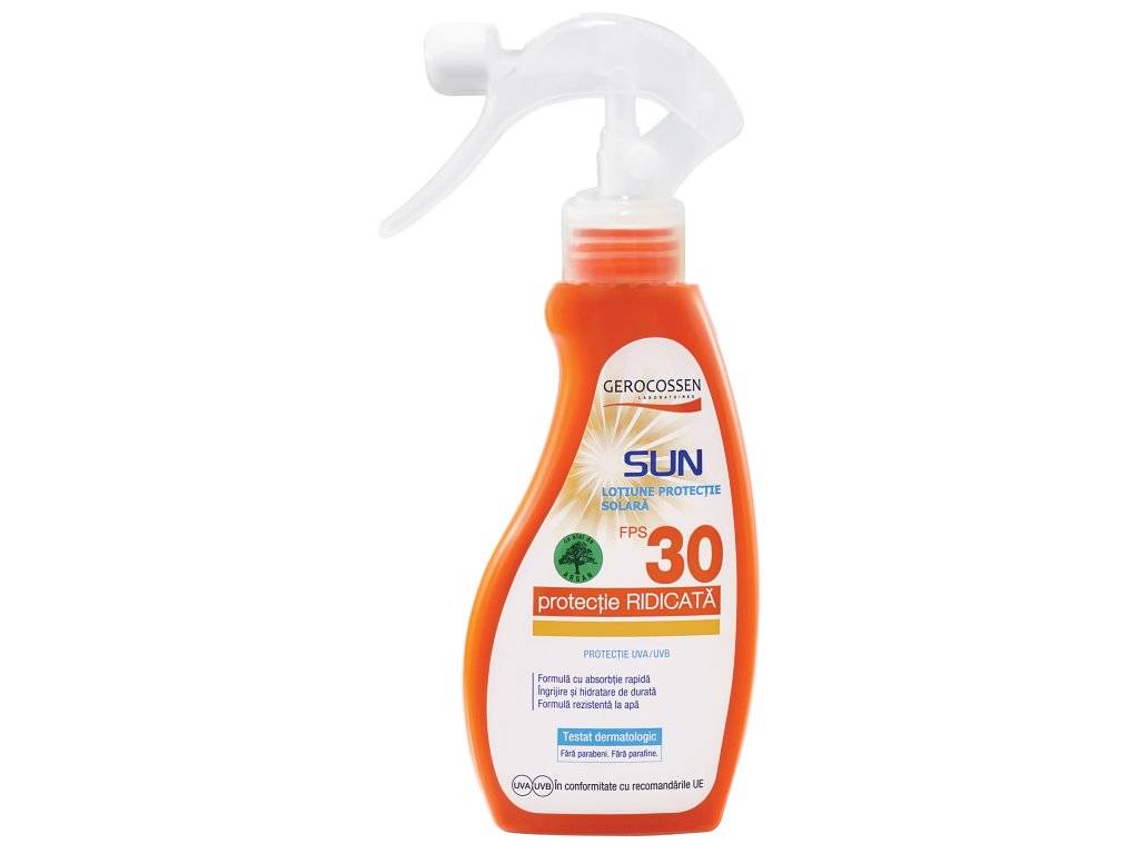 Spray cu protectie solara SPF 30 Sun, 200ml - Gerocossen