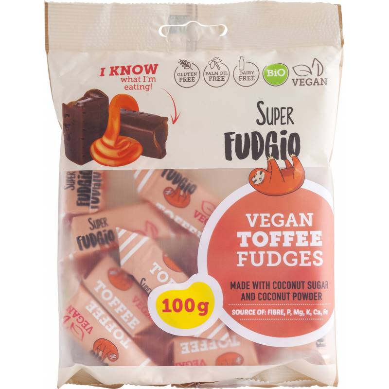 Caramele aroma toffee Eco-Bio 100g - Super Fudgio
