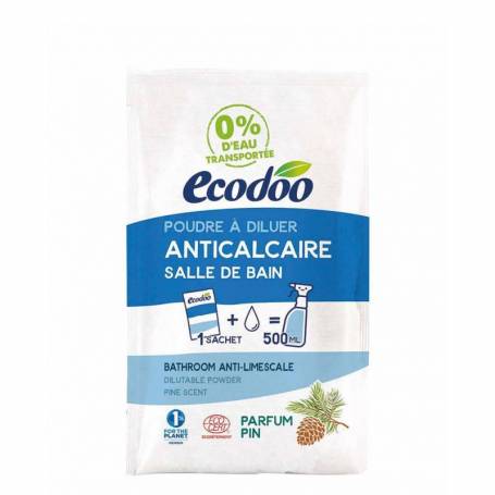 Anticalcar pentru baie, pulbere pentru diluat, 20g -Ecodoo