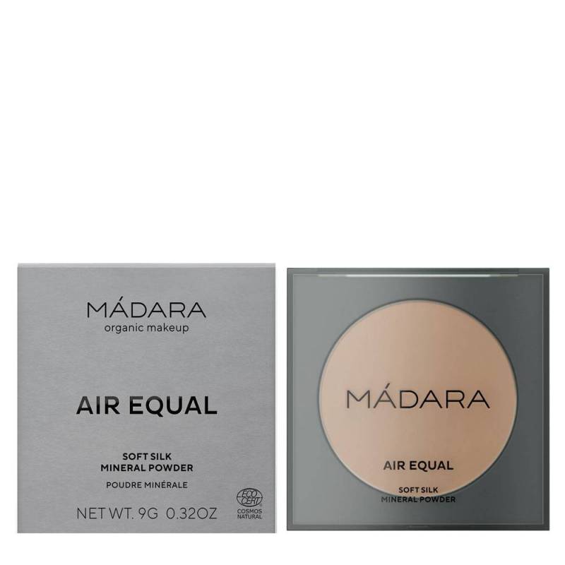 Pudra minerala, AIR EQUAL SOFT SILK, 2 BEIGE, 9 g, MADARA