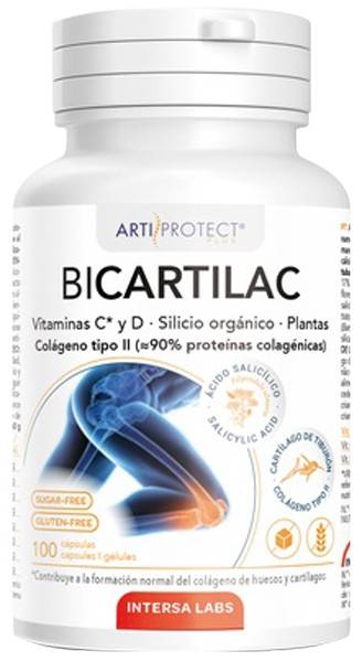 Artiprotect Bicardilac - articulatii sanatoase, 100 capsule - Intersa Labs