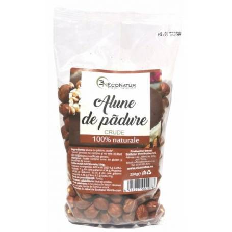 ALUNE DE PADURE CRUDE 250G - ECO NATUR