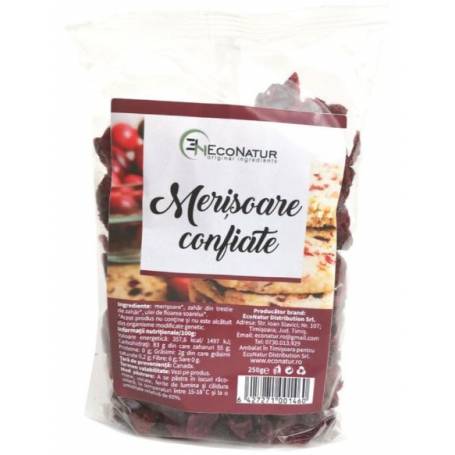 MERISOARE CONFIATE 250G - ECO NATUR