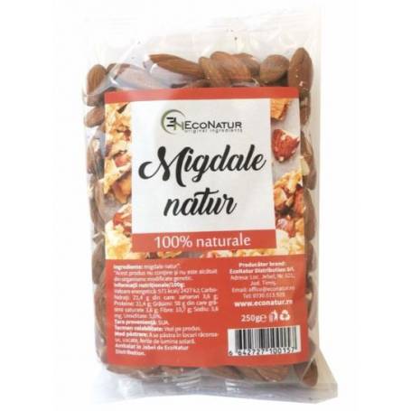 MIGDALE NATUR CRUDE 250G - ECO NATUR