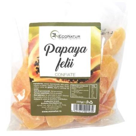 PAPAYA FELII CONFIATE 250G - ECO NATUR