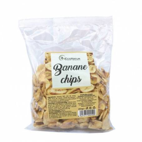 Banane chips, 250 g,EcoNatur