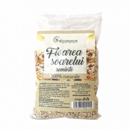 Seminte floarea soarelui, 250g - EcoNatur