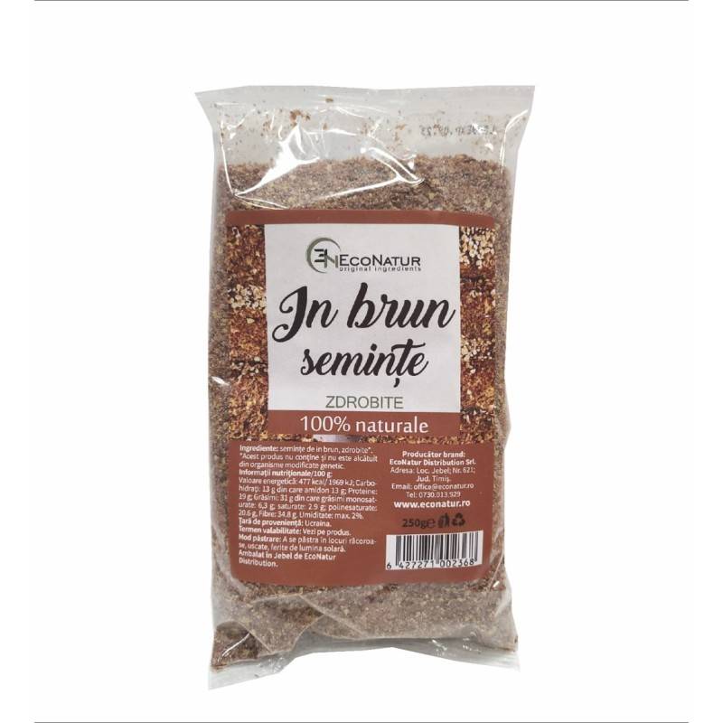 Seminte in zdrobite, 250g - EcoNatur