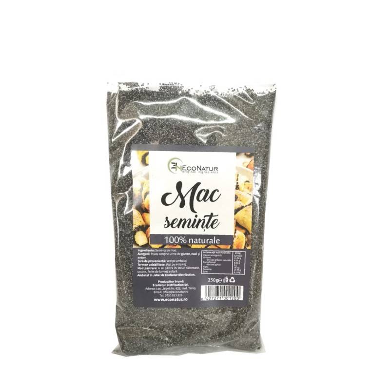 Seminte mac, 250g - EcoNatur