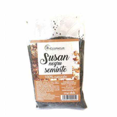 Seminte susan negru, 250g - EcoNatur