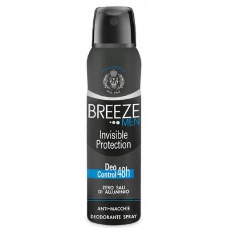 DEODORANT SPRAY BARBATI INVISIBLE PROTECTION 150ML - BREEZE