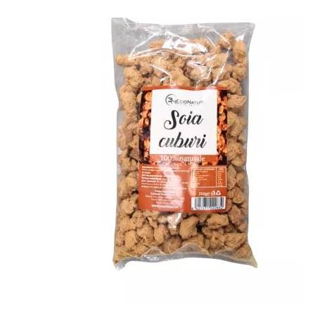 Soia cuburi, 250g - EcoNatur