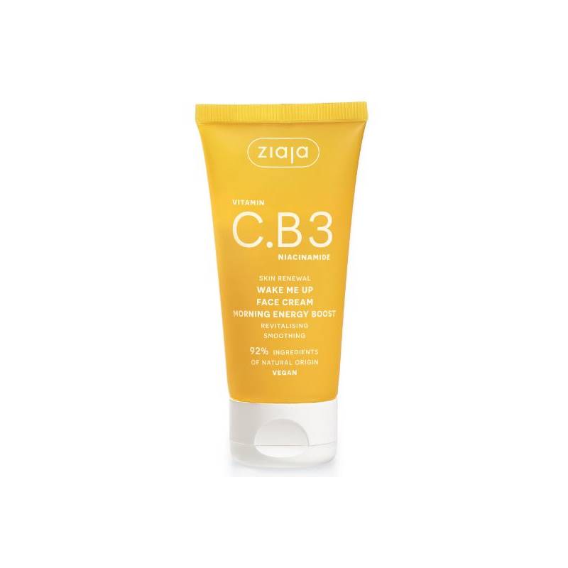 Crema de zi Cu Vitamina C si B3 Niacianamida, Wake Me Up 50ml - Ziaja