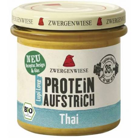 Crema tratinabila proteica thai, eco-bio, 135g - Zwergenwiese