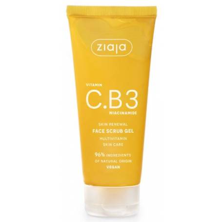 Peeling, gel pentru fata cu Vitamina C si B3 Niacinamida 100ml - Ziaja