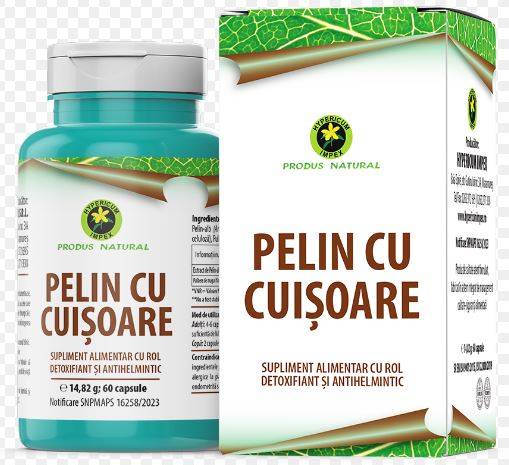 PELIN SI CUISOARE 60 Capsule - HYPERICUM